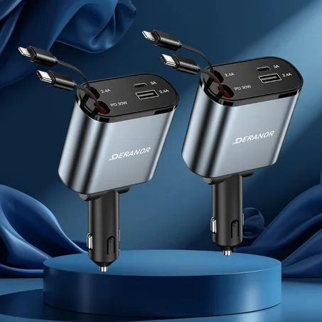 الشاحن الهاتف عبر سيارة