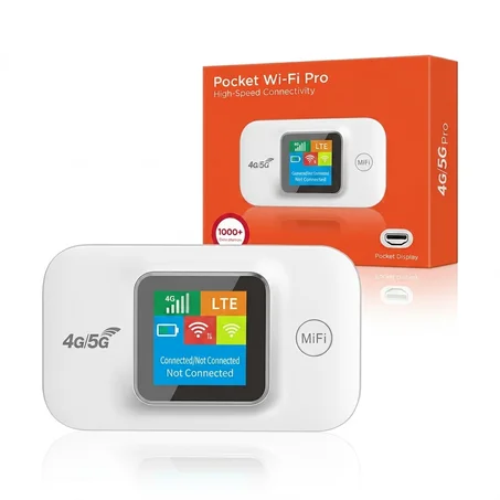 ويفي متنقل WiFi Portable 4G Original - سرعة فائقة (دعم 5G) - موديل 2026