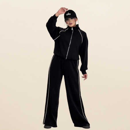 طقم أوفرسايز نسائي — خامة فاخرة وستايل جداب