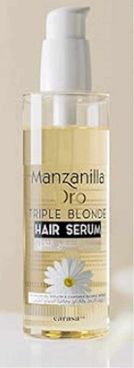 سيروم الشعر الثلاثي بلوند من كاراسا مانزانيلا أورو 100 مل