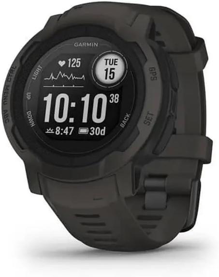 Garmin 010-02626-10 غريزة 2 ، ساعة في الهواء الطلق وعرة مع GPS ، بنيت لجميع العناصر ، دعم متعدد GNSS ، توجيه التتبع والمزيد ، الجرافيت 2