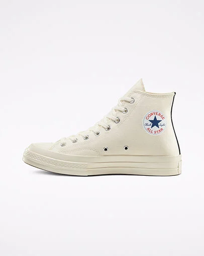 Converse x Comme des Garçons PLAY Chuck 70  Lait