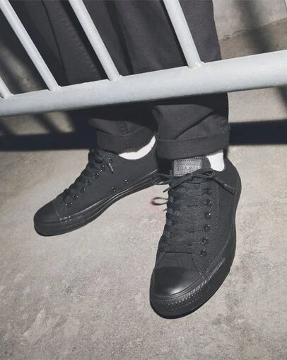 Converse Chuck Taylor All Star Classic OX - Noir monochrome
