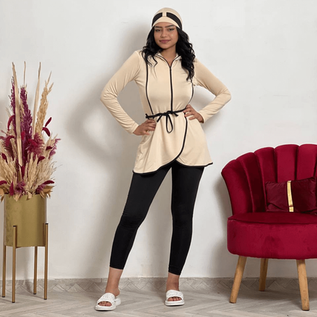 بوركيني رائع 2024 - 3قطع (Ref15)