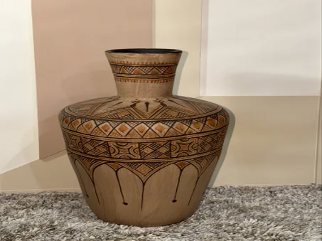 grande vase motif berber