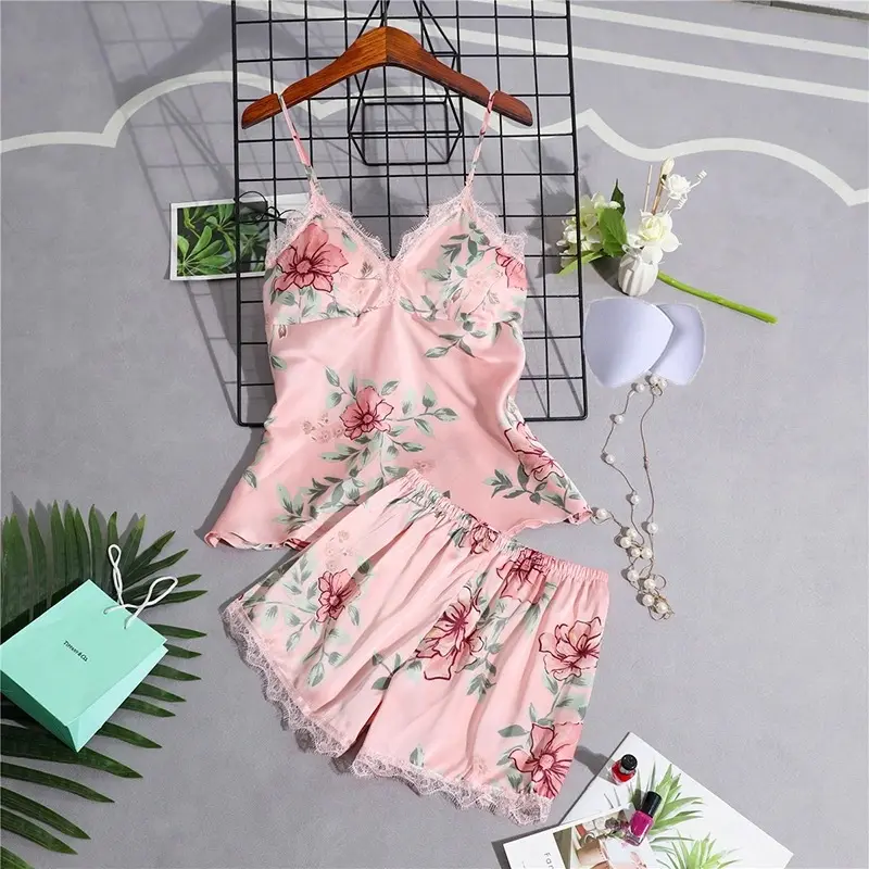 Ensemble de Pyjama Chemise de Nuit