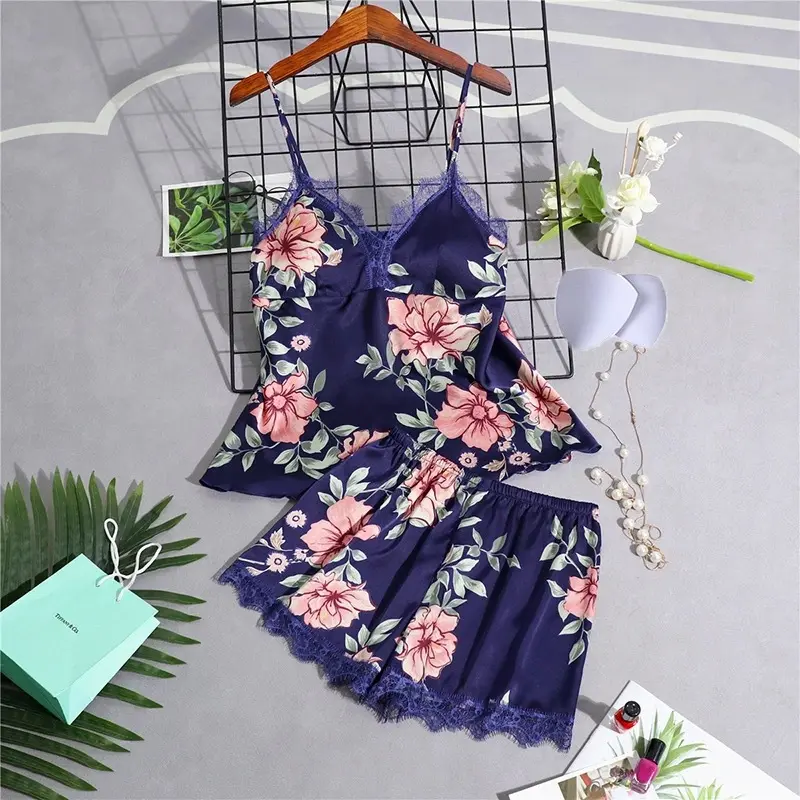 Ensemble de Pyjama Chemise de Nuit