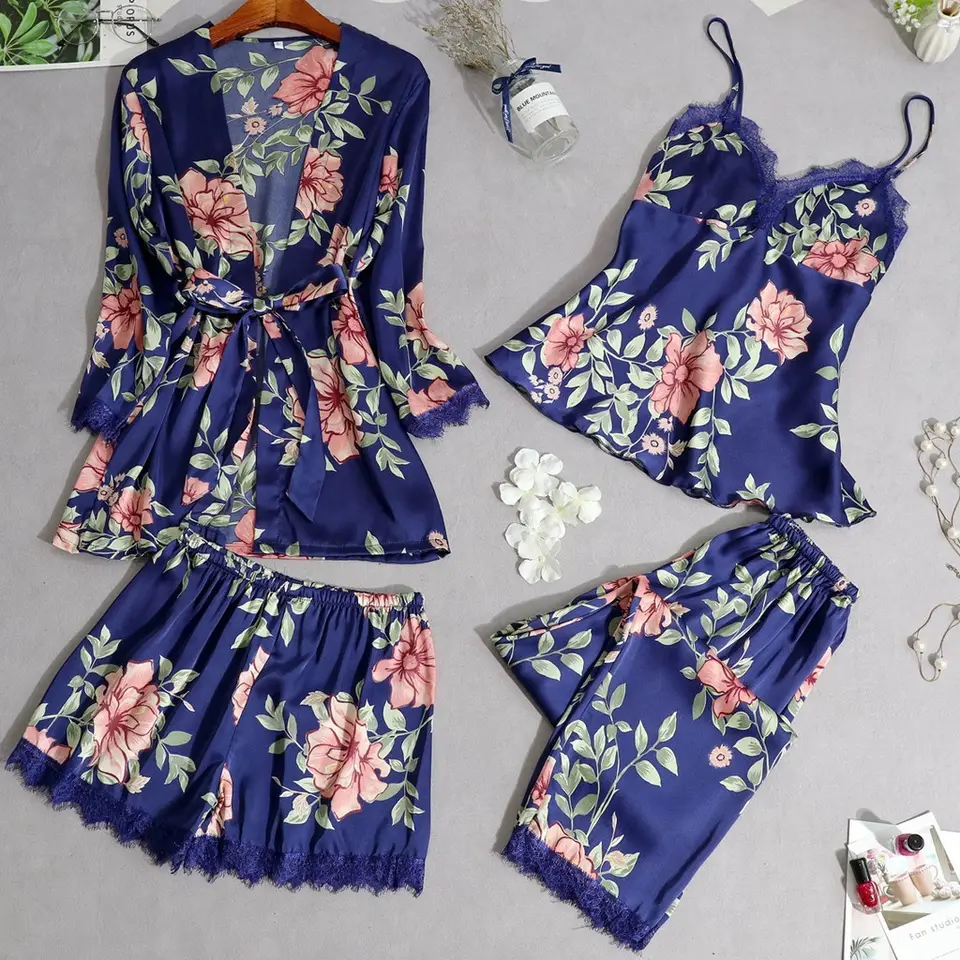 Ensemble de Pyjama Chemise de Nuit