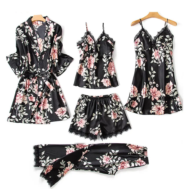 Ensemble de Pyjama Chemise de Nuit