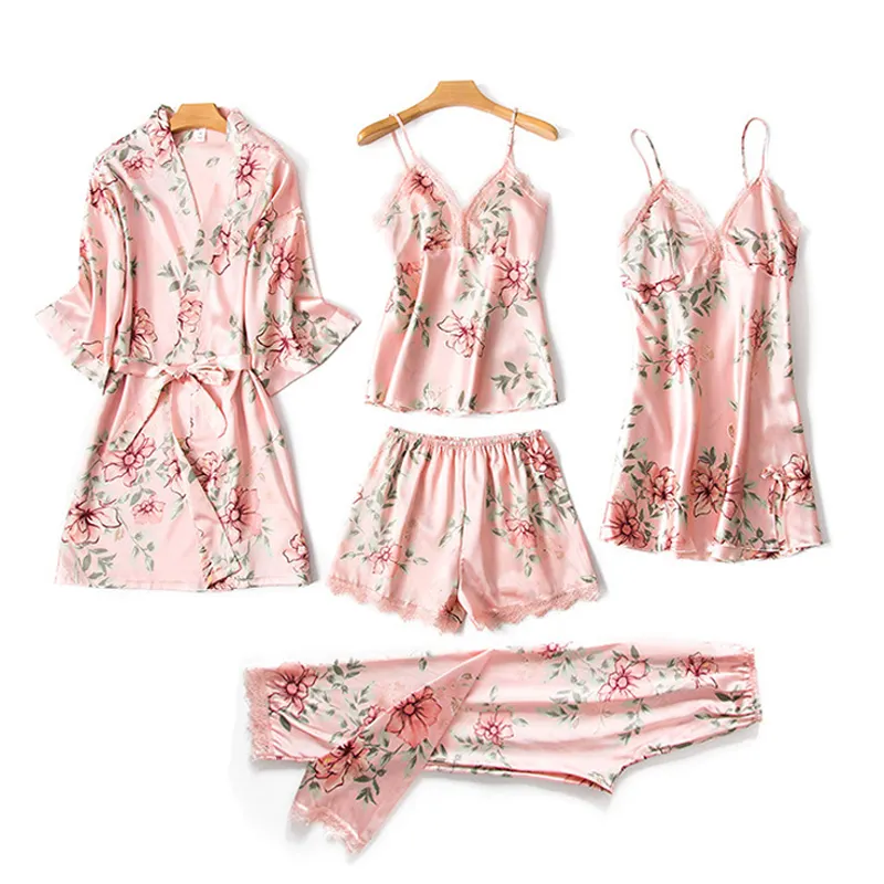 Ensemble de Pyjama Chemise de Nuit