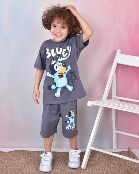 طقم للأولاد موضة الربيع و الصيف BLUEY