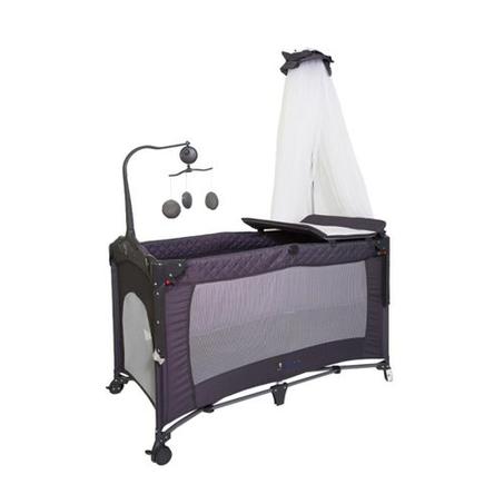 LIT PARC CODODO CONFORT GRIS – MON BÉBÉ