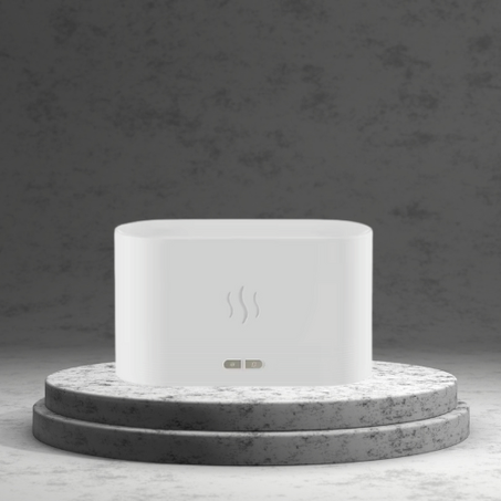 جهاز توزيع العطور بتأثير اللهب (أبيض)