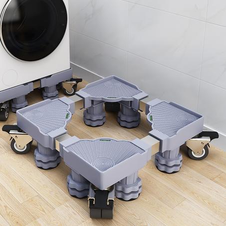 القاعدة المتحركة والمضادة للاهتزاز