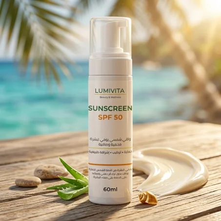 واقي شمسي Lumivita SPF 50 – حماية يومية للبشرة