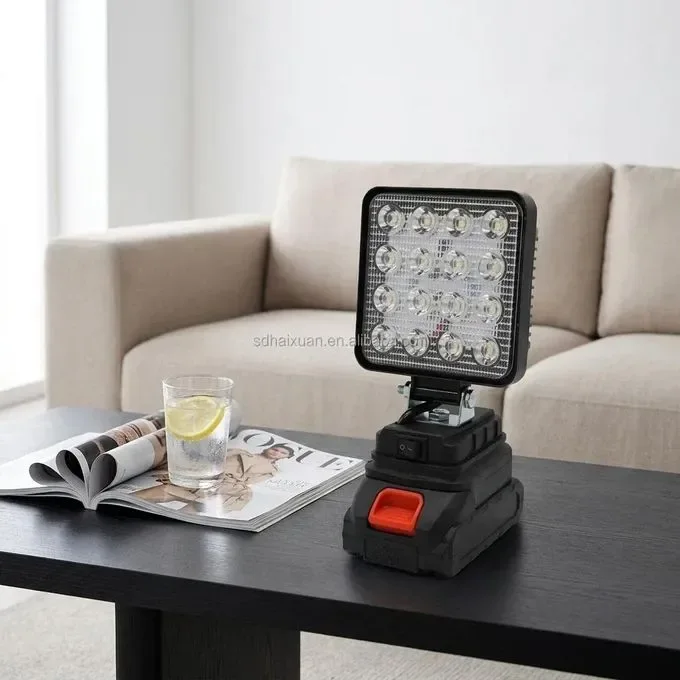 كشاف LED اللاسلكي شديد الإضاءة للأعمال والطوارئ – إنارة فائقة القوة أينما كنت
