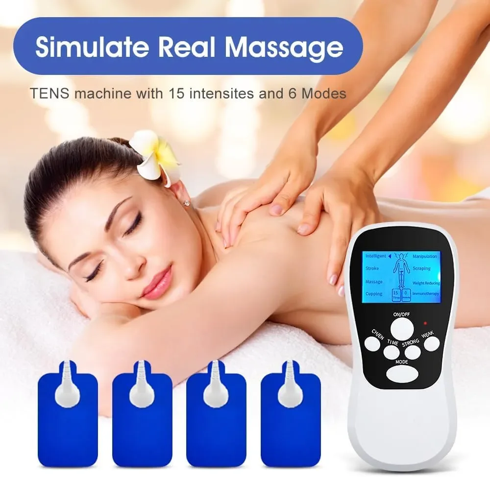 جهاز المساج والعلاج الطبيعي الرقمي المحمول (Mini Massager) – تخفيف فوري للآلام واسترخاء العضلات
