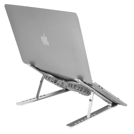 حامل كمبيوتر محمول من الألومنيوم قابل للنقل