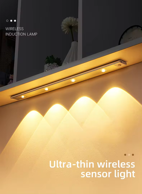 مصباح ليد قابل للتعتيم بثلاثة ألوان سفلية رفيعة للغاية