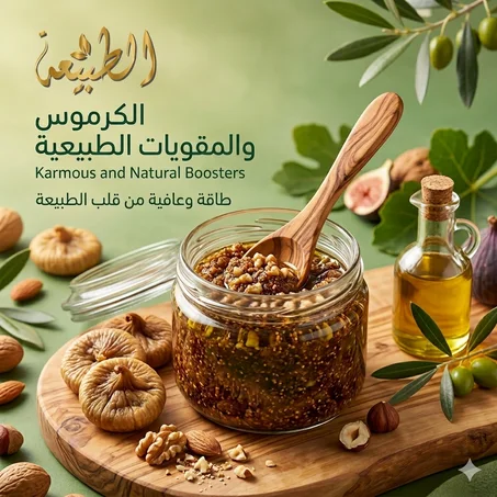 الكرموس والمقويات الطبيعية