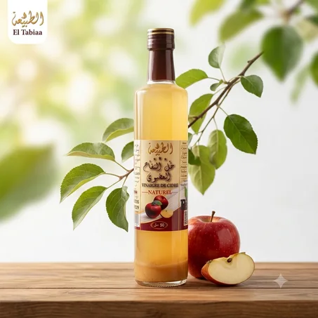 خل التفاح العضوي الفاخر (المعتق بأم الخل)