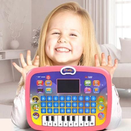 تابلت تعليمي وبيانو  باللغة الإنجليزية بشاشة LED