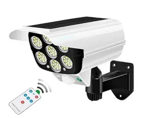 💡 كشاف شمسي ذكي بشكل كاميرا