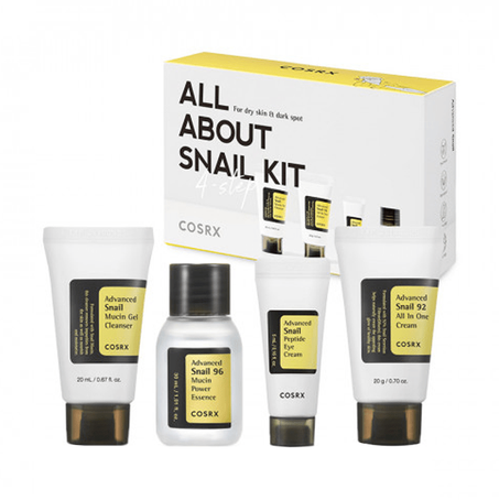 ✨ مجموعة كوزركس تجريبية COSRX All About Snail Trial Kit: العناية الكاملة بمُخاط الحلزون! ✨