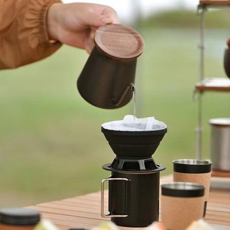 طقم القهوة للسفر  Portable Coffee Set