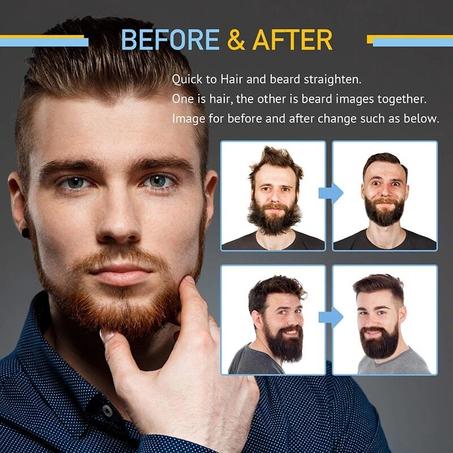 جهاز تصفيف الشعر الرجالي   Multifunctional Men's Quick Beard Straightener