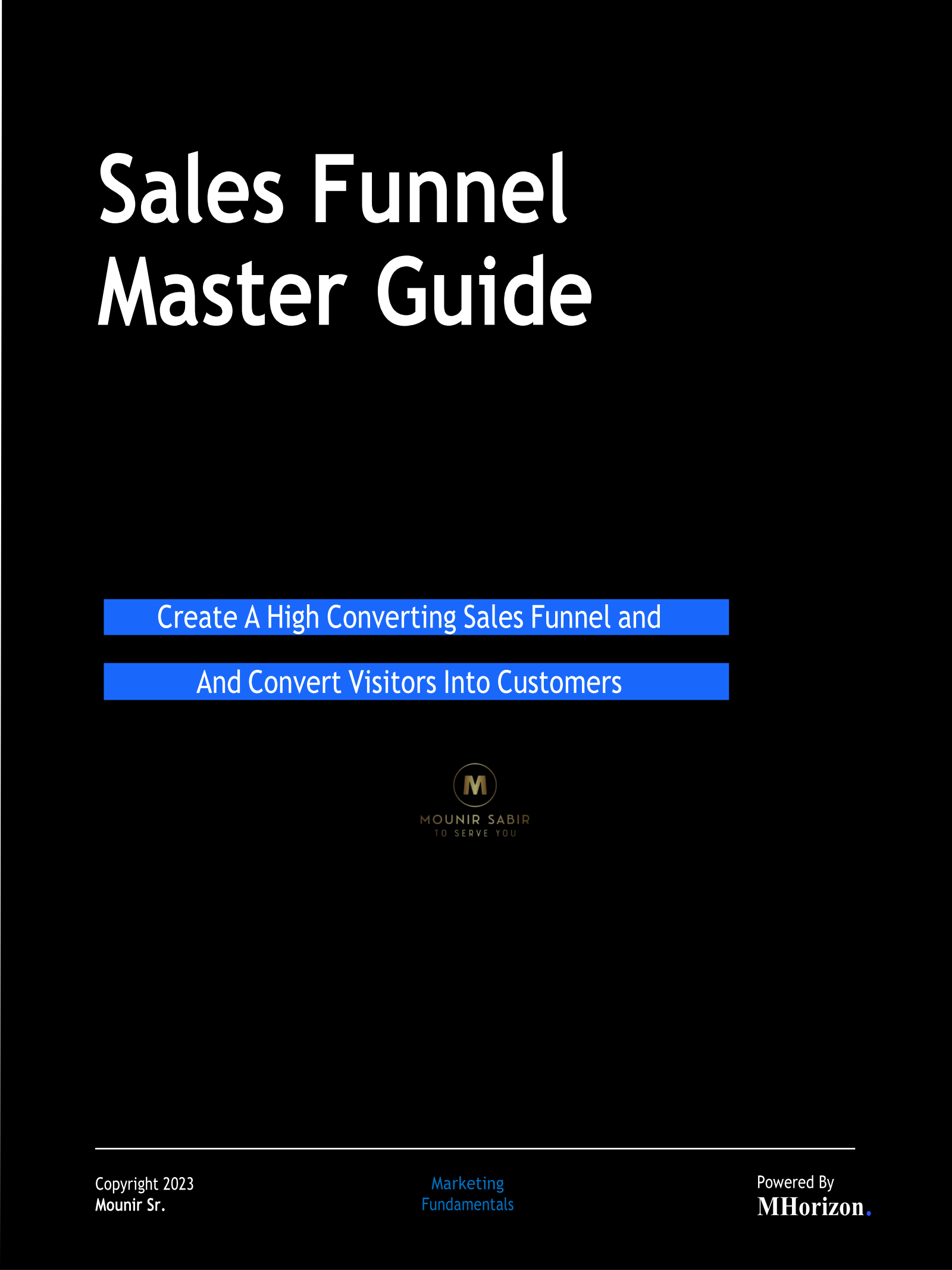Marketing 5.0 Growth Kit, By Mounir Sr