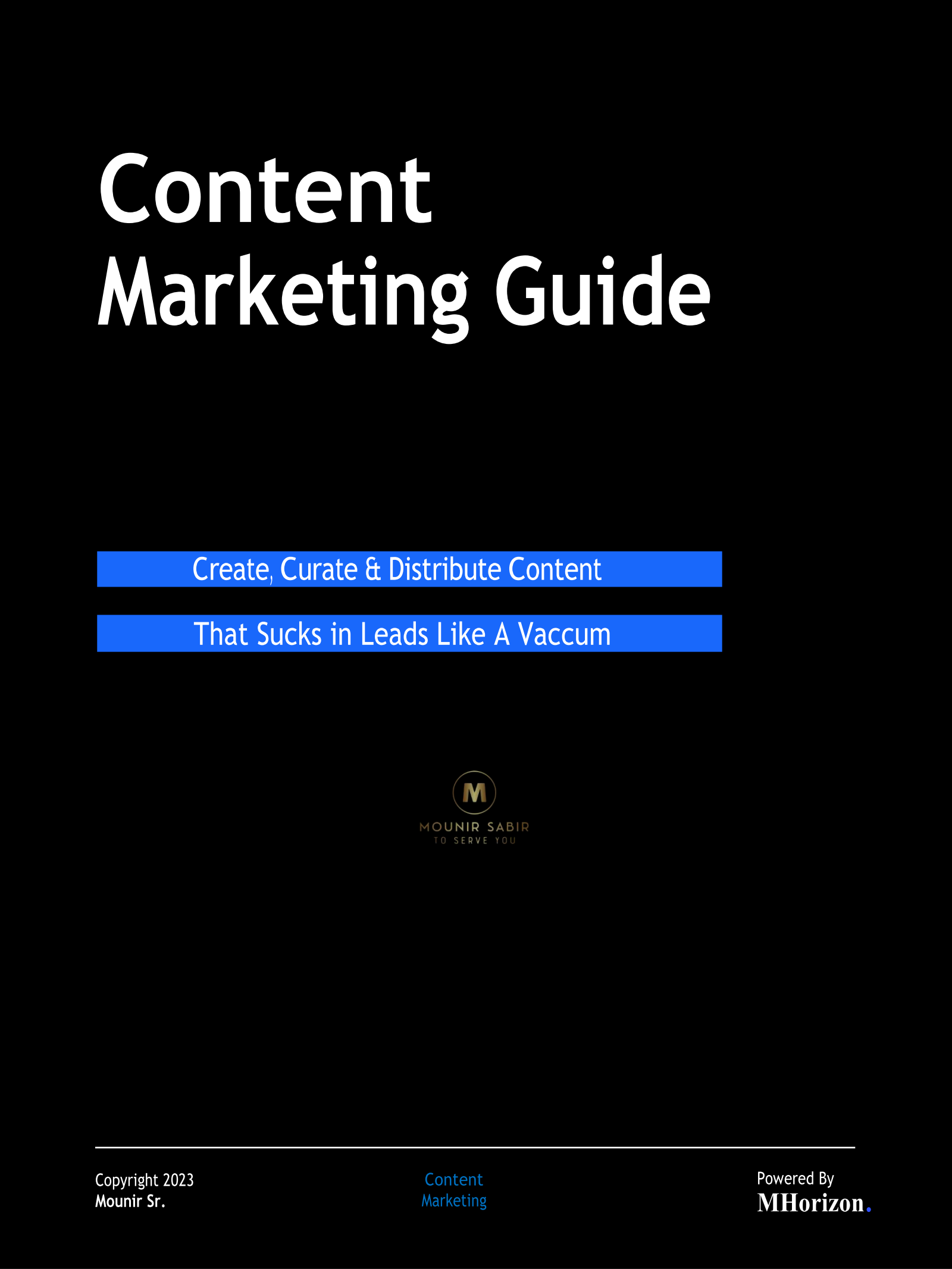 Marketing 5.0 Growth Kit, By Mounir Sr