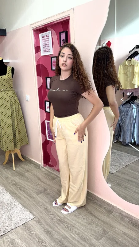 Pantalons En Lin