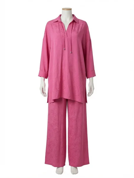 Ensemble rose fuchsia