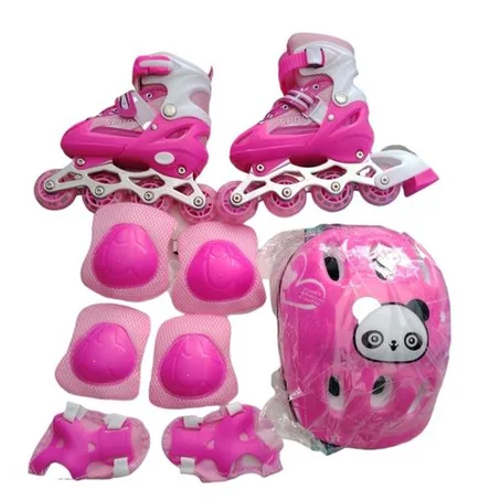 Patins à roulettes réglables pour enfants avec protections – Taille 26 à 32