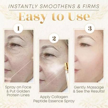 Collagen Face Serum Set - QAT _ سيروم لإزالة التجاعيد