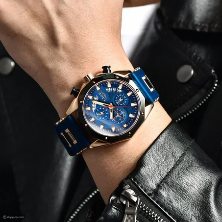 ساعة رجالية انيقة