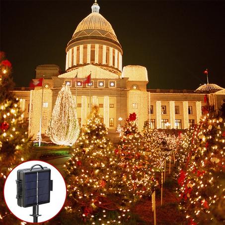 شريط أضواء الطاقة الشمسية  j