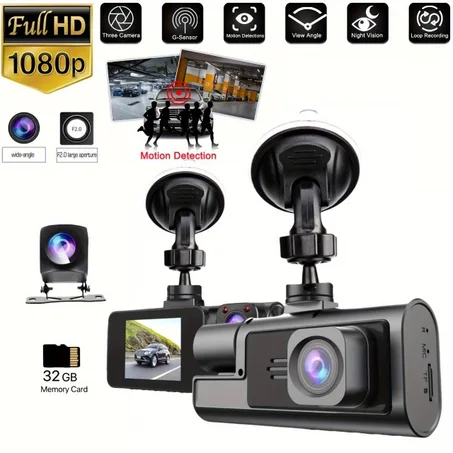 كاميرا السيارة الرباعية 📷🚗