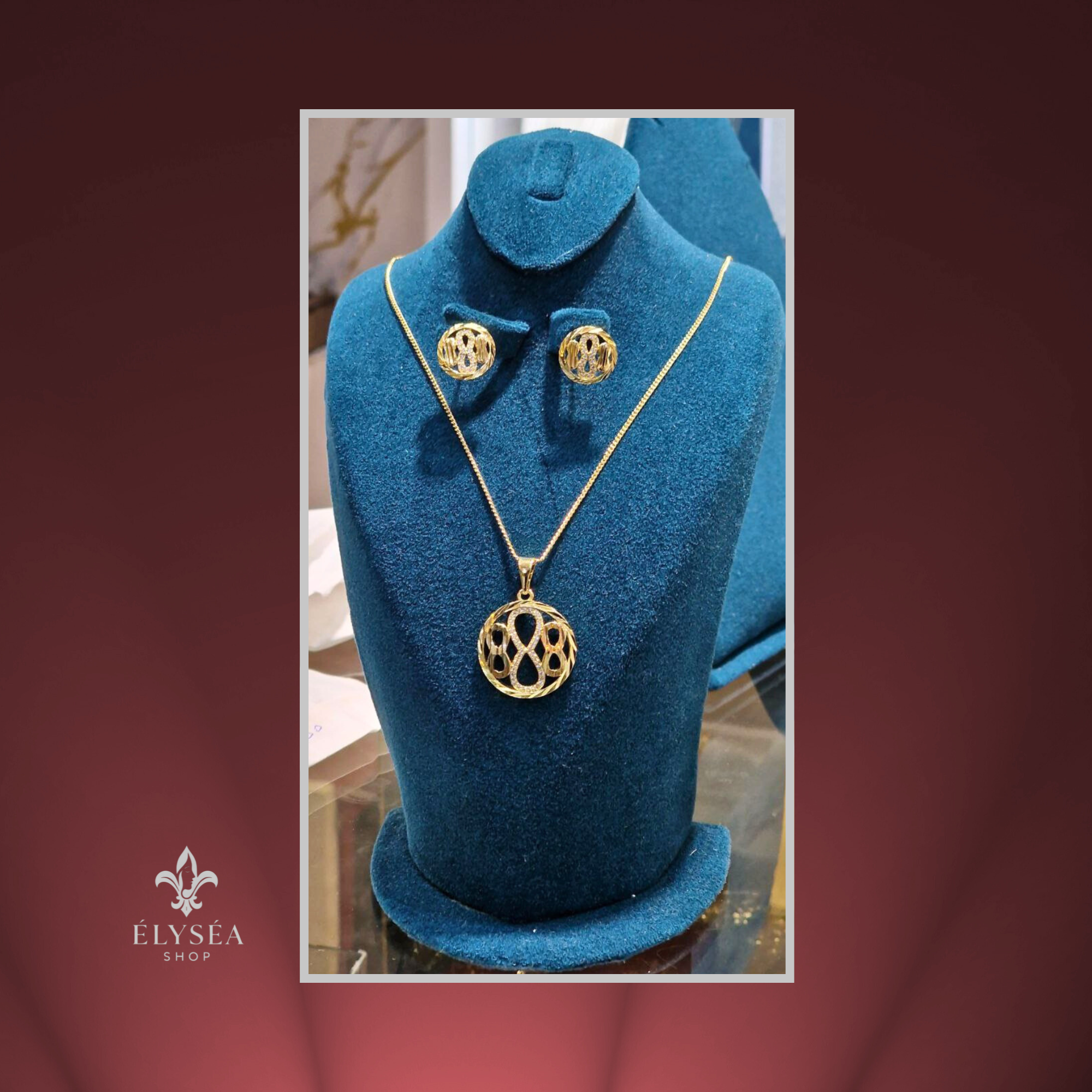 Collier & Boucles - Acier Inoxydable XP
