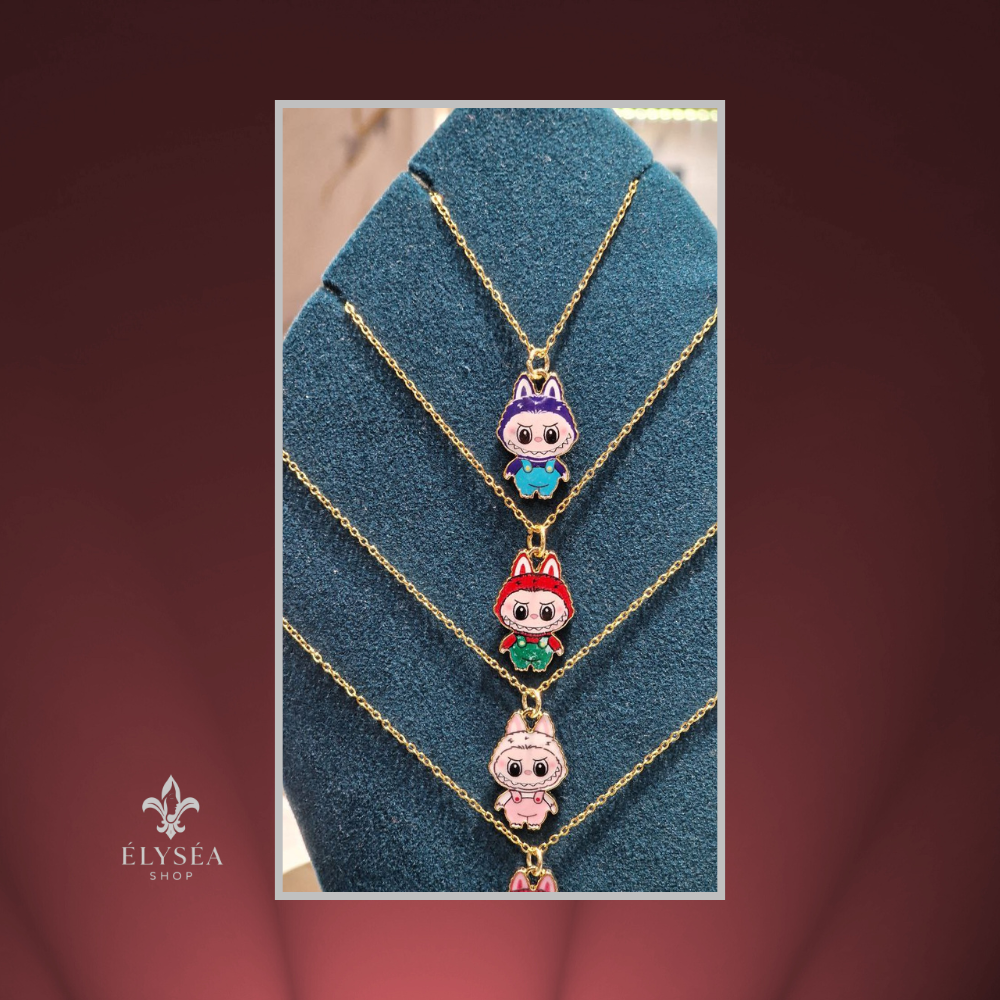Collier Labubu - Acier Inoxydable XP