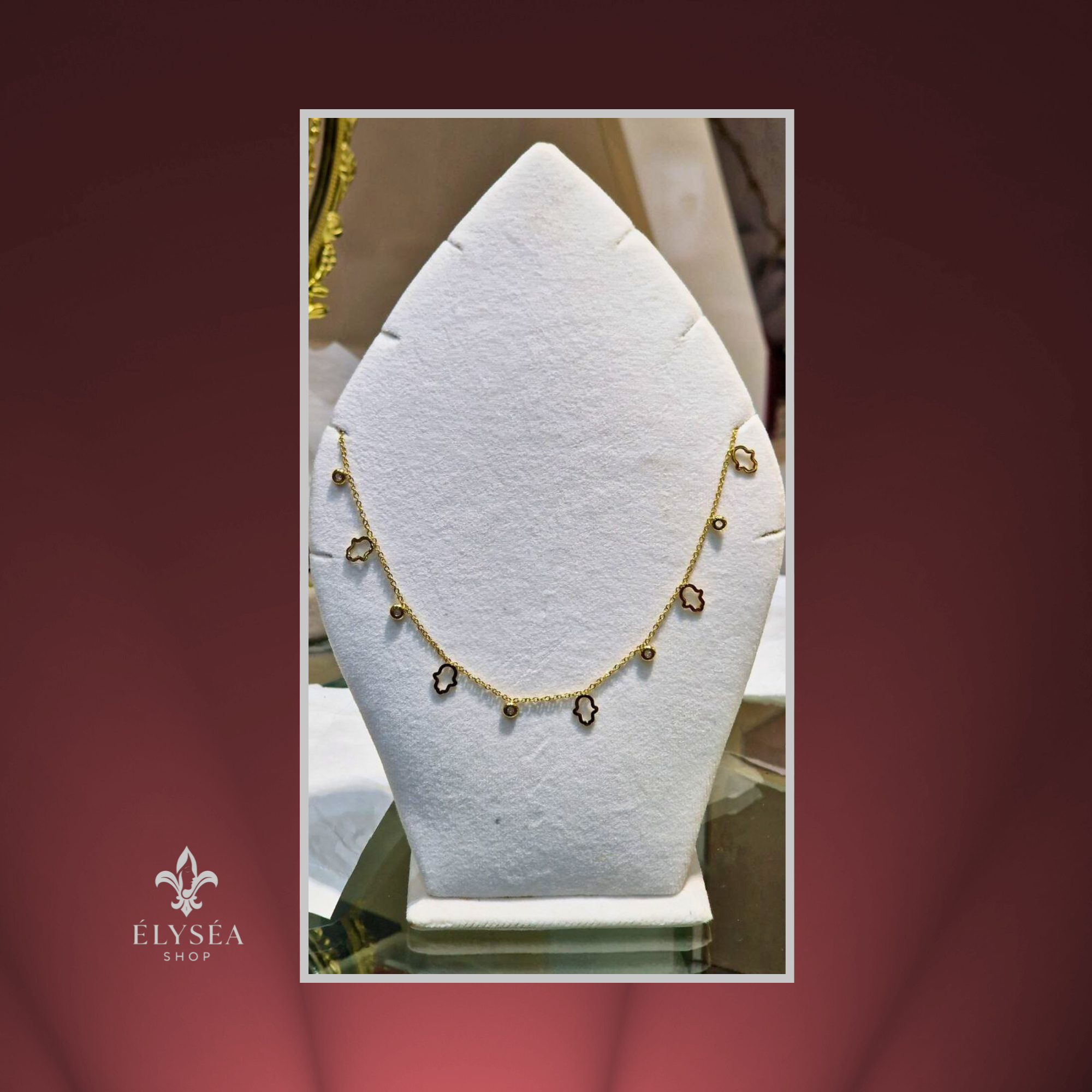 Collier Clover – Acier Inoxydable XP