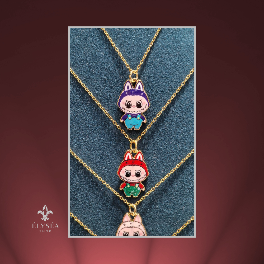 Collier Labubu - Acier Inoxydable XP