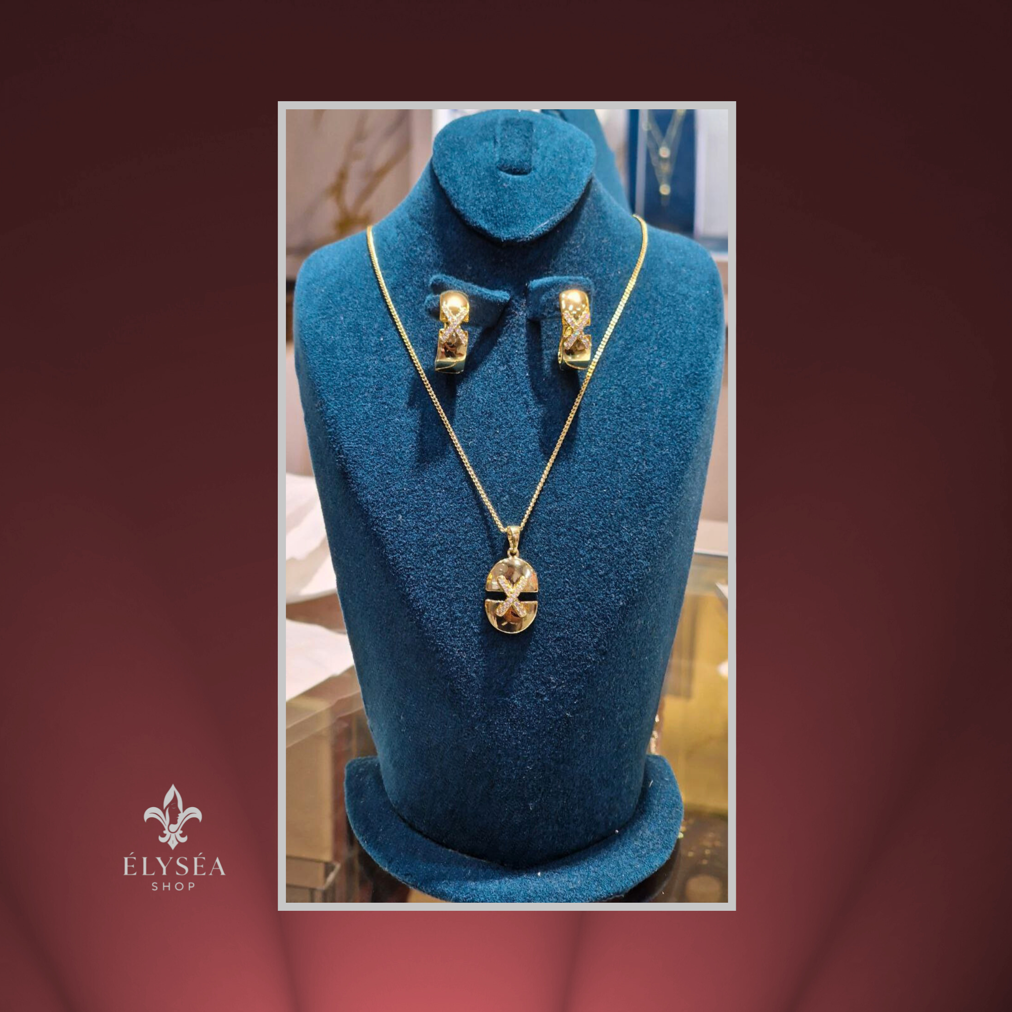 Collier & Boucles - Acier Inoxydable XP