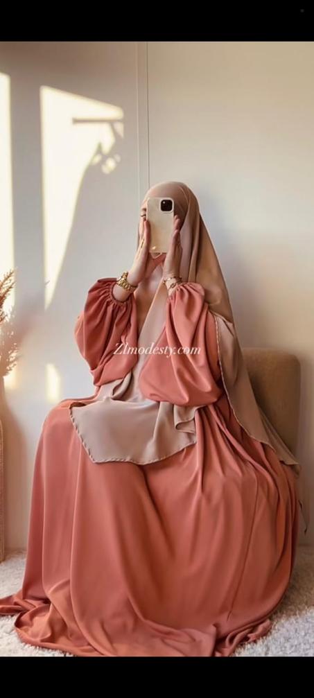 عبايا صومو مع خمار باج