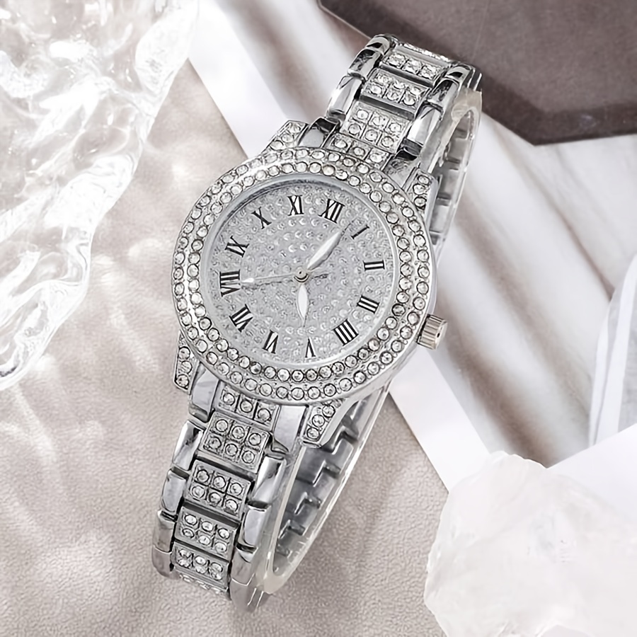 Ensemble Montre Quartz Luxe et Bijoux 6pcs CIV
