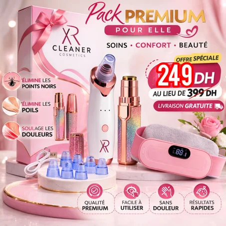 إزالة الرؤوس السوداء، إضافة إلى جهاز  تخفيف الآلام