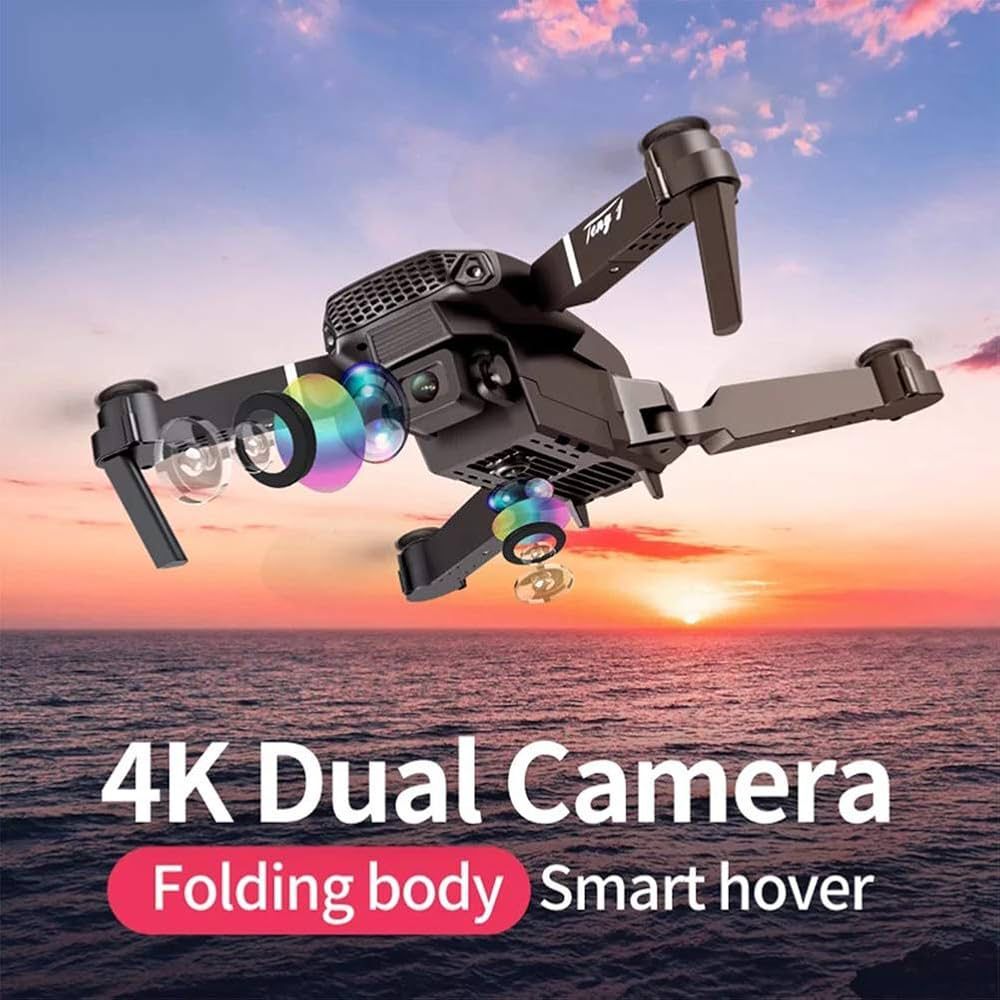 طائرة درون واي فاي  بجودة 4K قابلة للطي