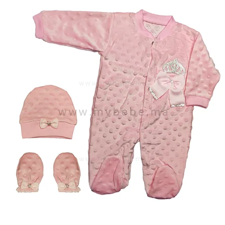 لبسة التاج موبرة 3 بياس