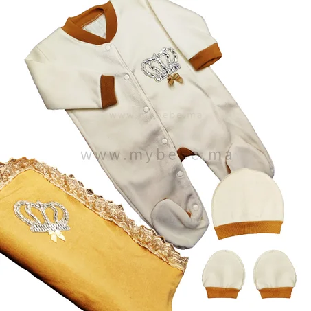 لبسة التاج خيط بالمانطة 4 قطع